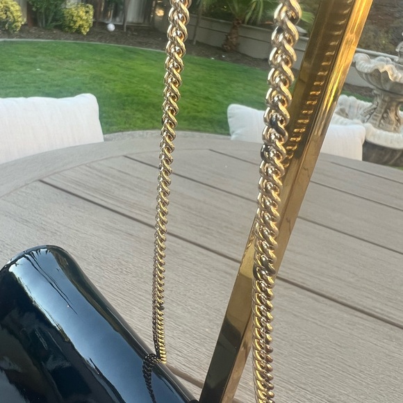 Versace Black Crossbody Bag with Gold Medusa Accent - Picture 2 of 8